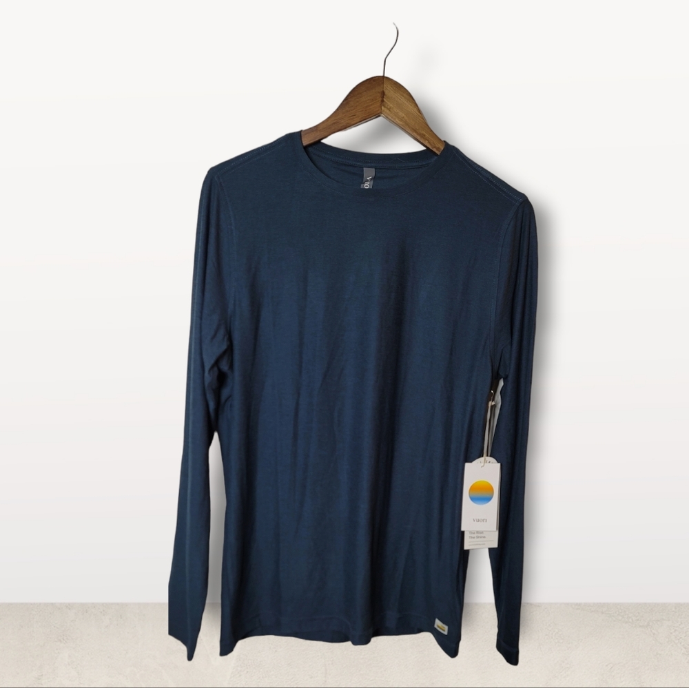 Vuori Men's Long Sleeve Strato Tech Tee Sz S - Picture 2 of 4